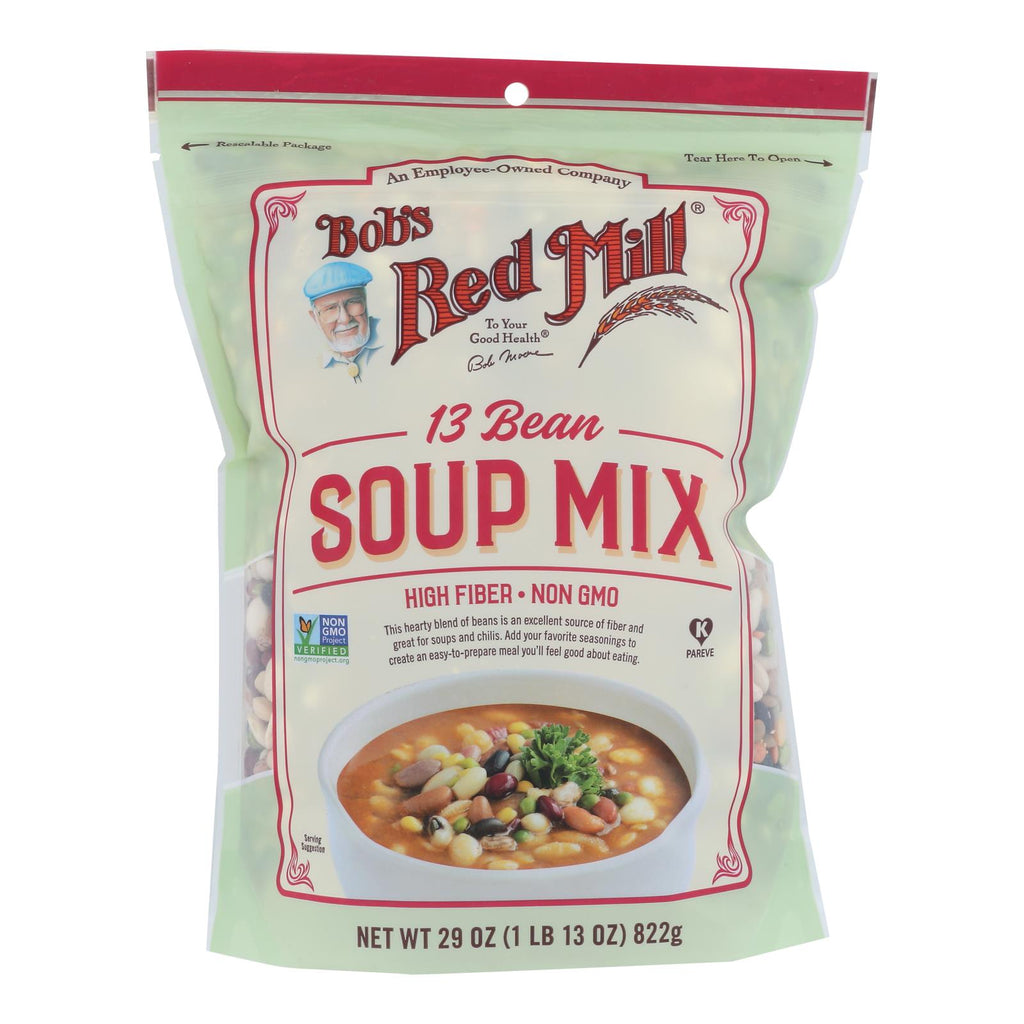 Bob's Red Mill - Soup Mix 13 Bean - Case Of 4-29 Oz - Lakehouse Foods