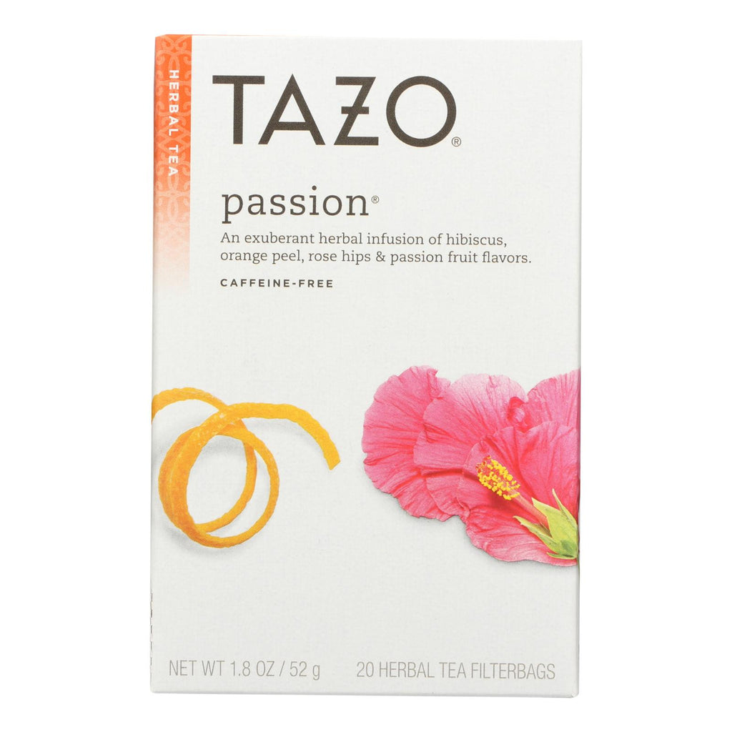 Tazo Tea Herbal Tea - Passion - Case Of 6 - 20 Bag - Lakehouse Foods