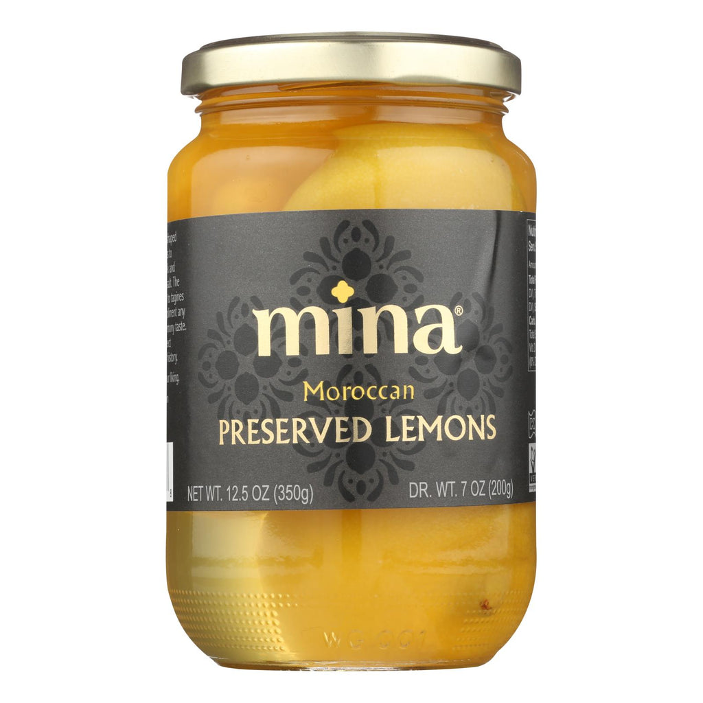 Mina - Preserved Lemons - Case Of 6 - 12.5 Oz - Lakehouse Foods