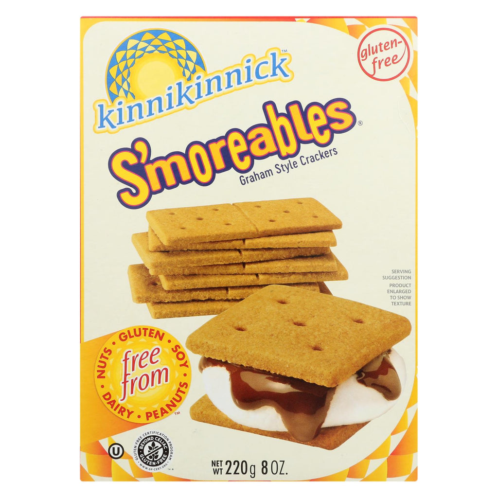 Kinnikinnick Graham Style Crackers - Case Of 6 - 8 Oz. - Lakehouse Foods