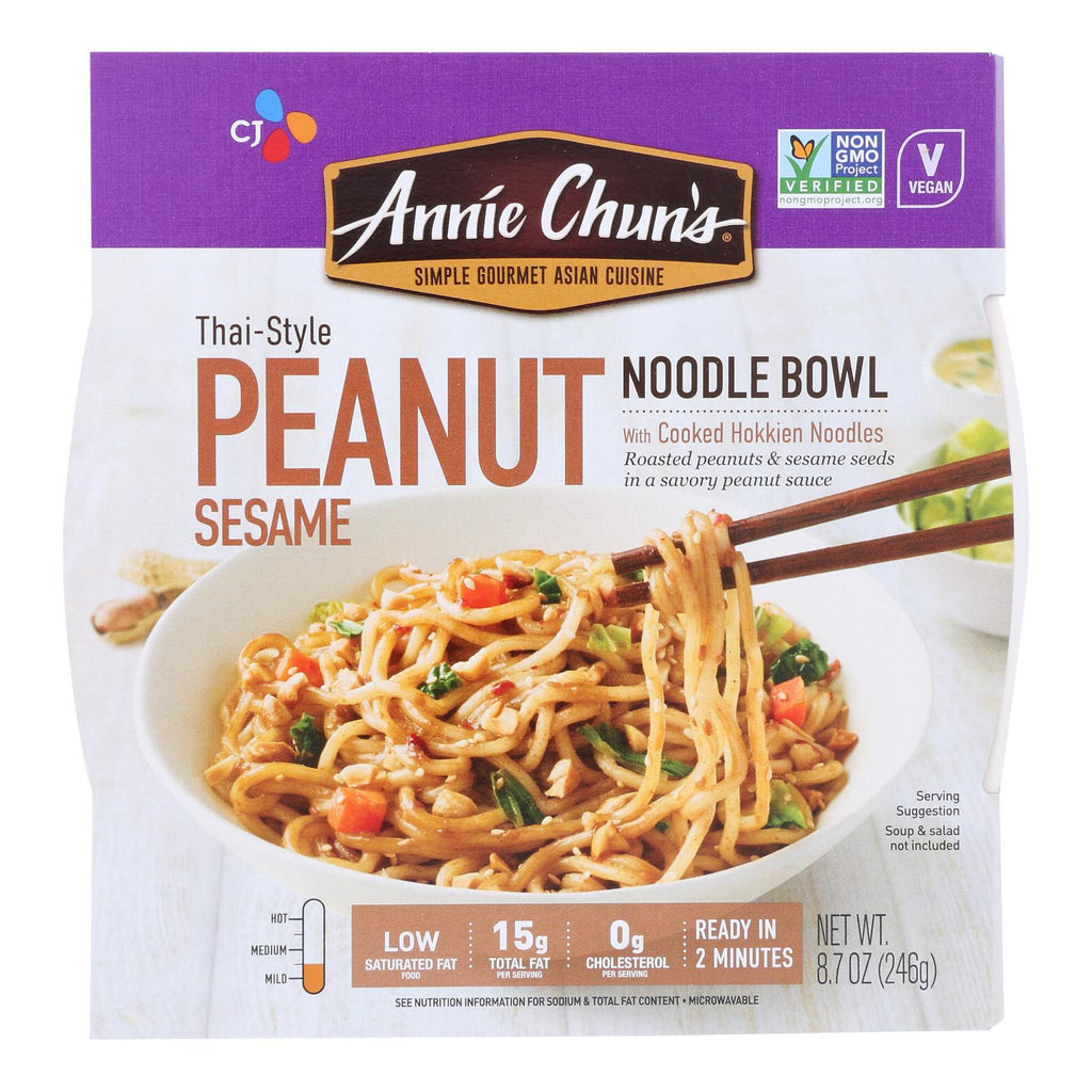 Annie Chun's Noodle Bowls  - Case Of 6 - 8.7 Oz - Lakehouse Foods