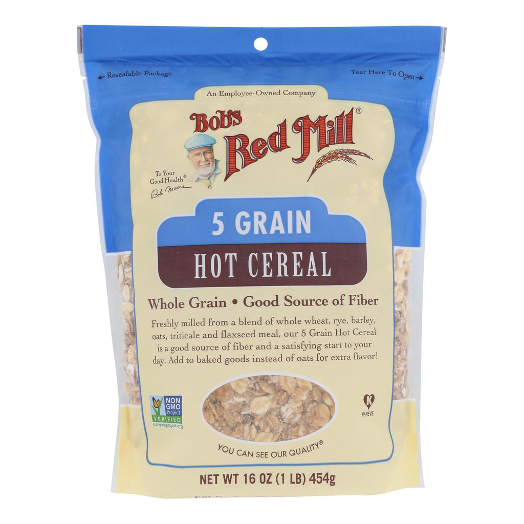Bob's Red Mill - Cereal 5 Grain Rolled - Case Of 4-16 Oz - Lakehouse Foods