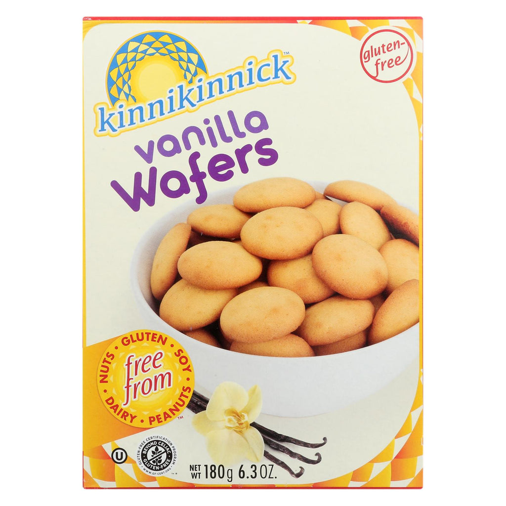 Kinnikinnick Vanilla Wafer - Case Of 6 - 6.3 Oz. - Lakehouse Foods