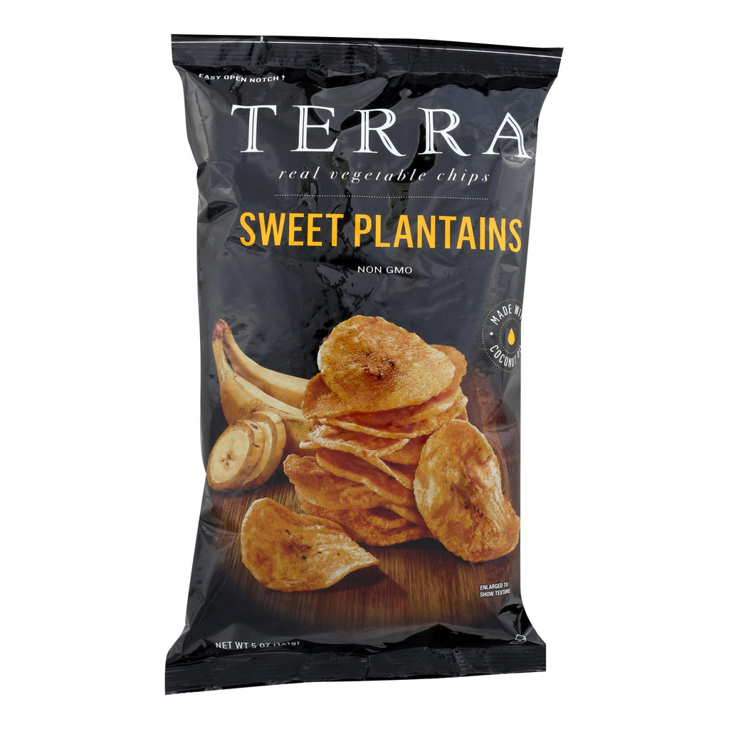 Terra Chips Veggie Chips - Sweet Plantains - Case Of 12 - 5 Oz - Lakehouse Foods