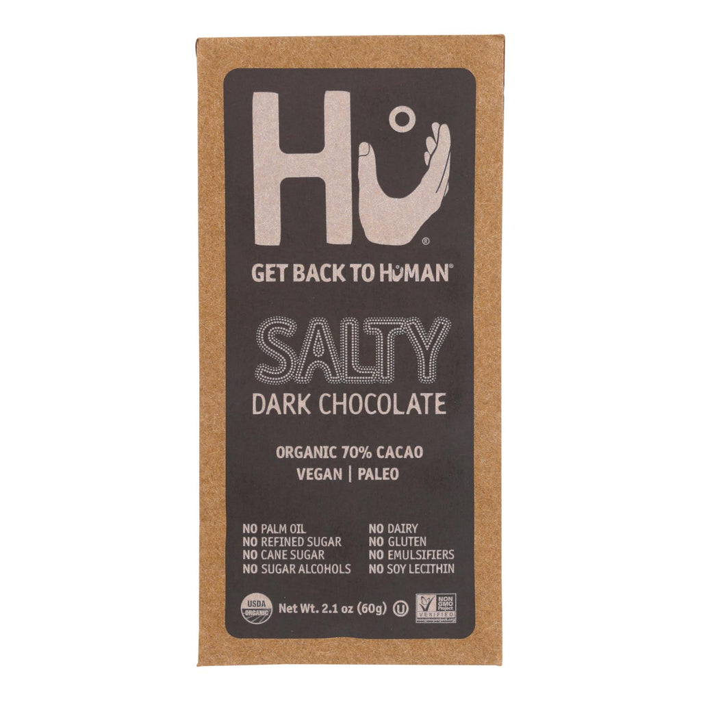 Hu - Dark Chocolate Bar Salty - Case Of 12-2.1 Oz - Lakehouse Foods