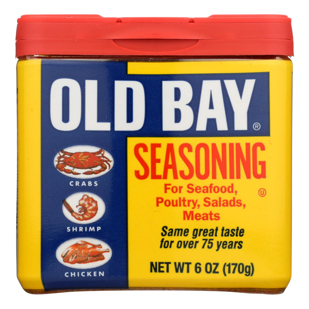 Old Bay - Seasoning - Original - Case Of 8 - 6 Oz - Lakehouse Foods