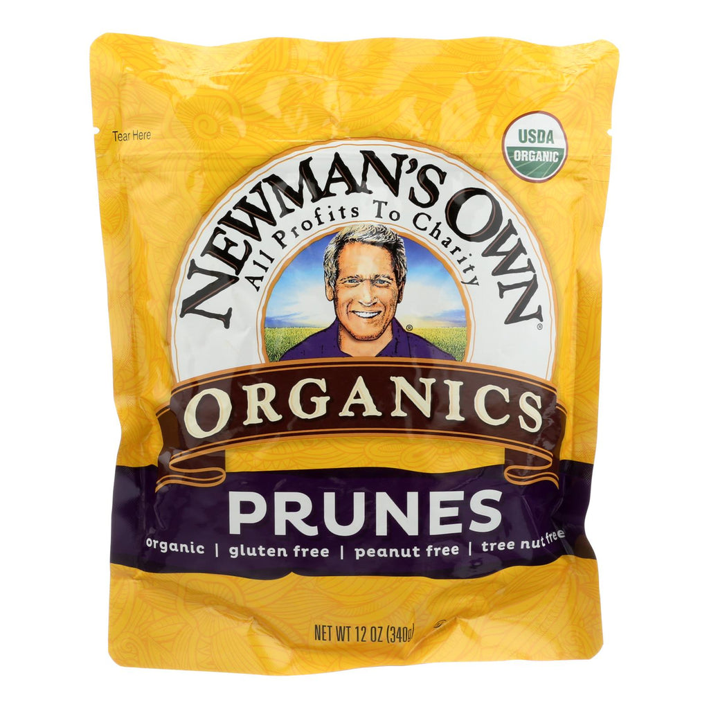 Newman's Own Organics Organic Pitted - Prunes - Case Of 12 - 12 Oz. - Lakehouse Foods