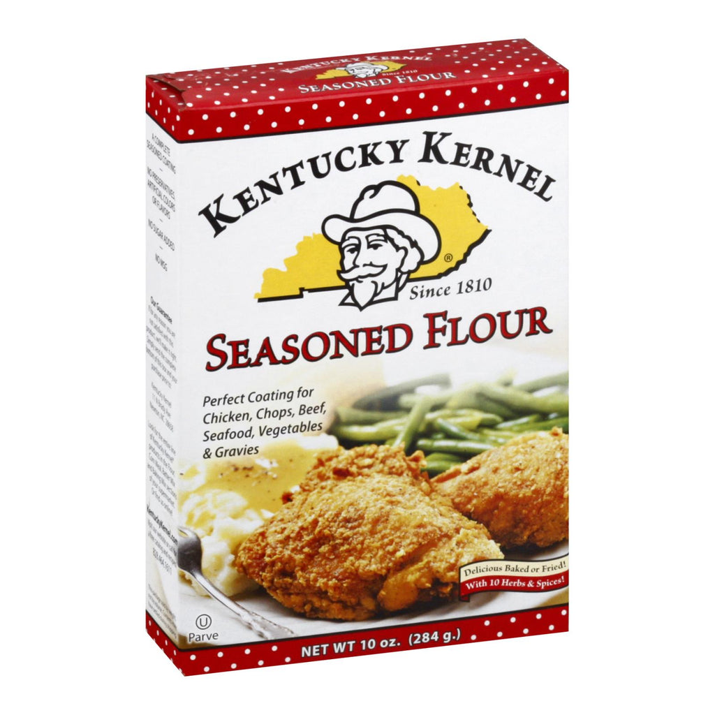 Kentucky Kernel Seasoned Flour - Case Of 12 - 10 Oz. - Lakehouse Foods
