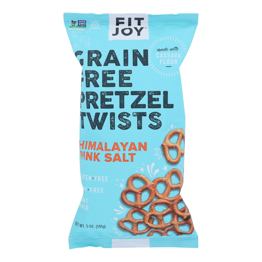 Fitjoy - Pretzels Green Fr Him Sea Salt - Case Of 12 - 5 Oz - Lakehouse Foods
