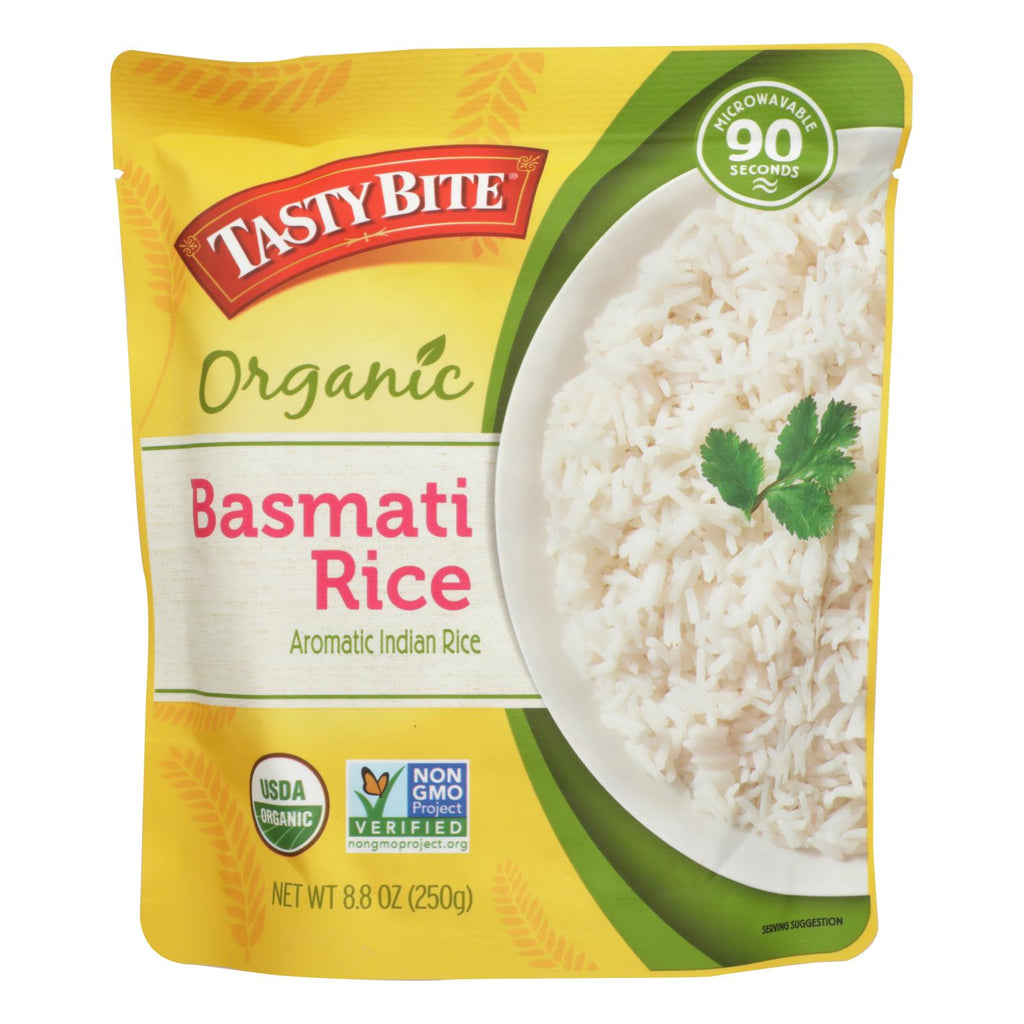Tasty Bite - Rice Basmati - Case Of 12 - 8.8 Oz - Lakehouse Foods