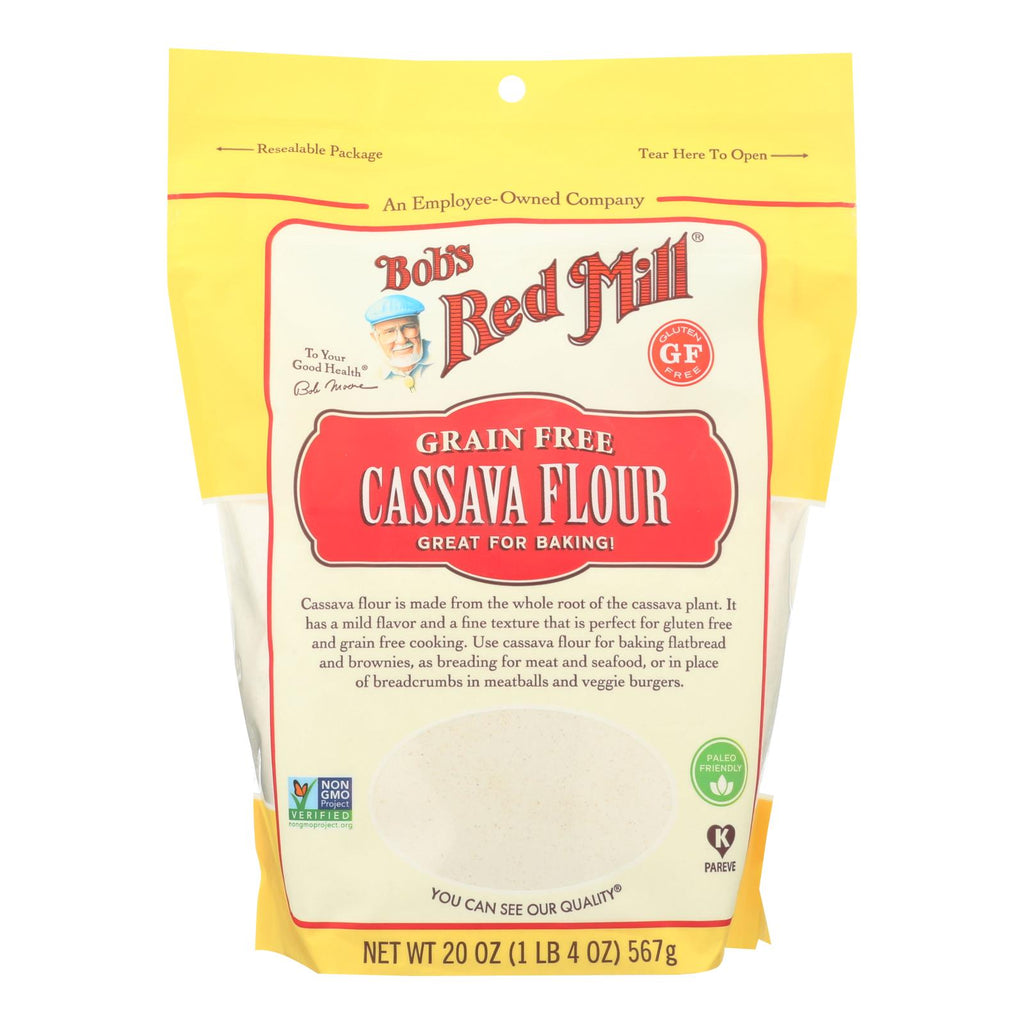 Bob's Red Mill Grain Free Cassava Flour - Case Of 4 - 20 Oz - Lakehouse Foods