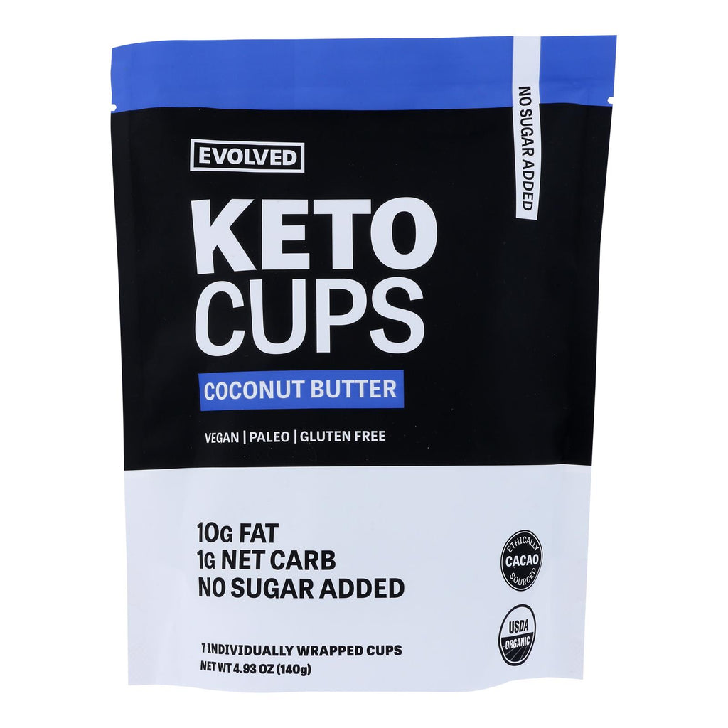 Evolved - Keto Cups Og2 Coconut Btr - Cs Of 6-4.93 Oz - Lakehouse Foods