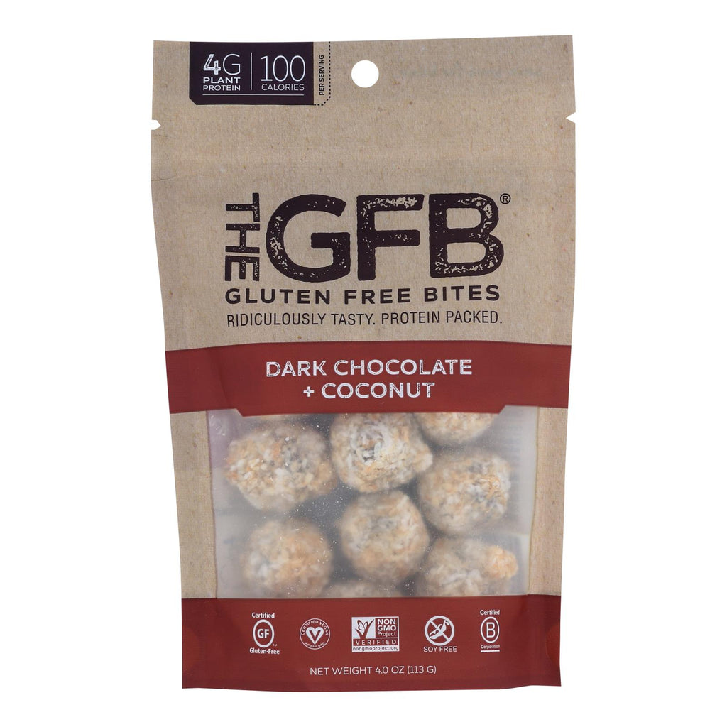 The Gluten Freeb Bites - Dark Chocolate Coconut - Case Of 6 - 4 Oz - Lakehouse Foods
