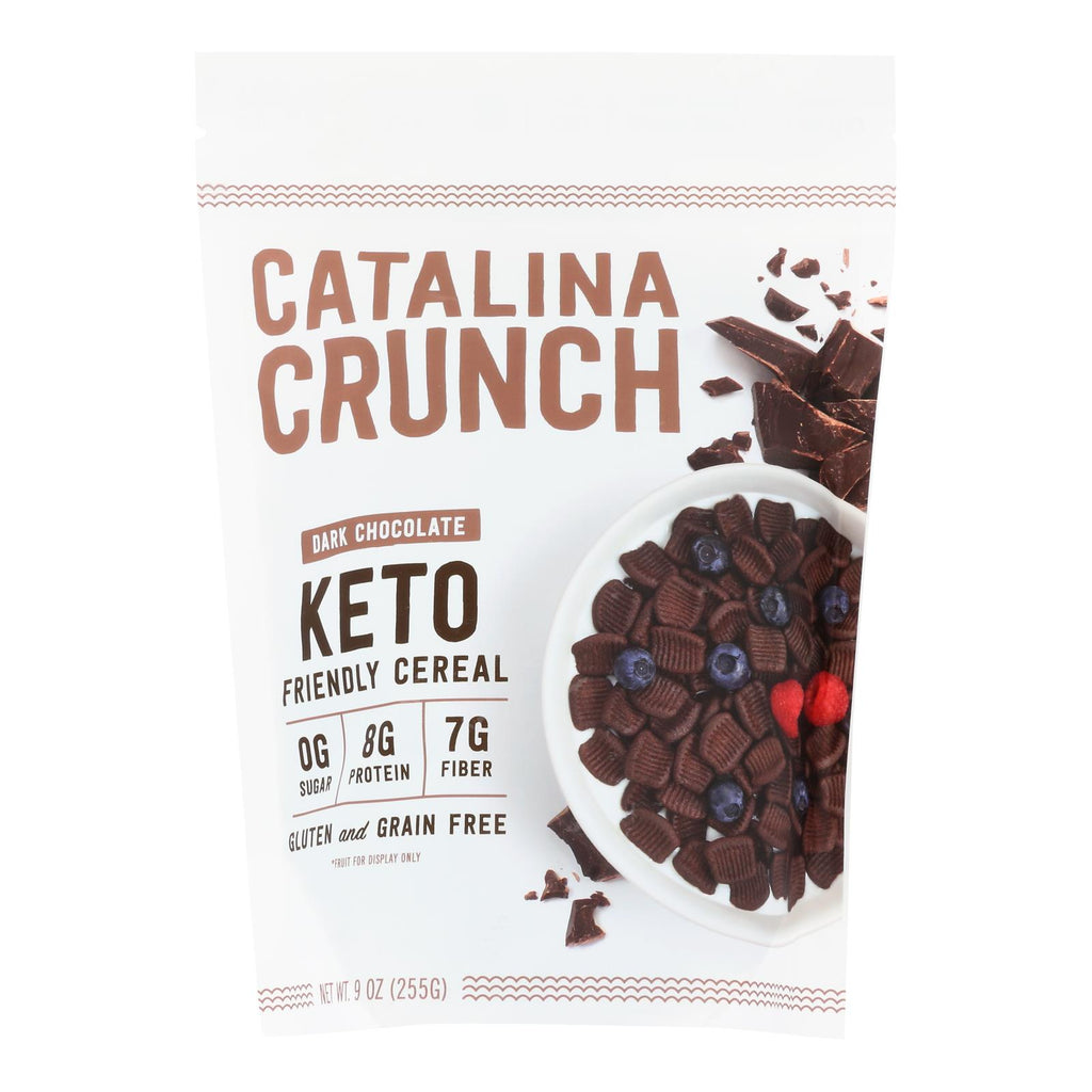 Catalina Snacks Inc - Crunch Crl Dark Chocolate - Case Of 6 - 9 Oz - Lakehouse Foods