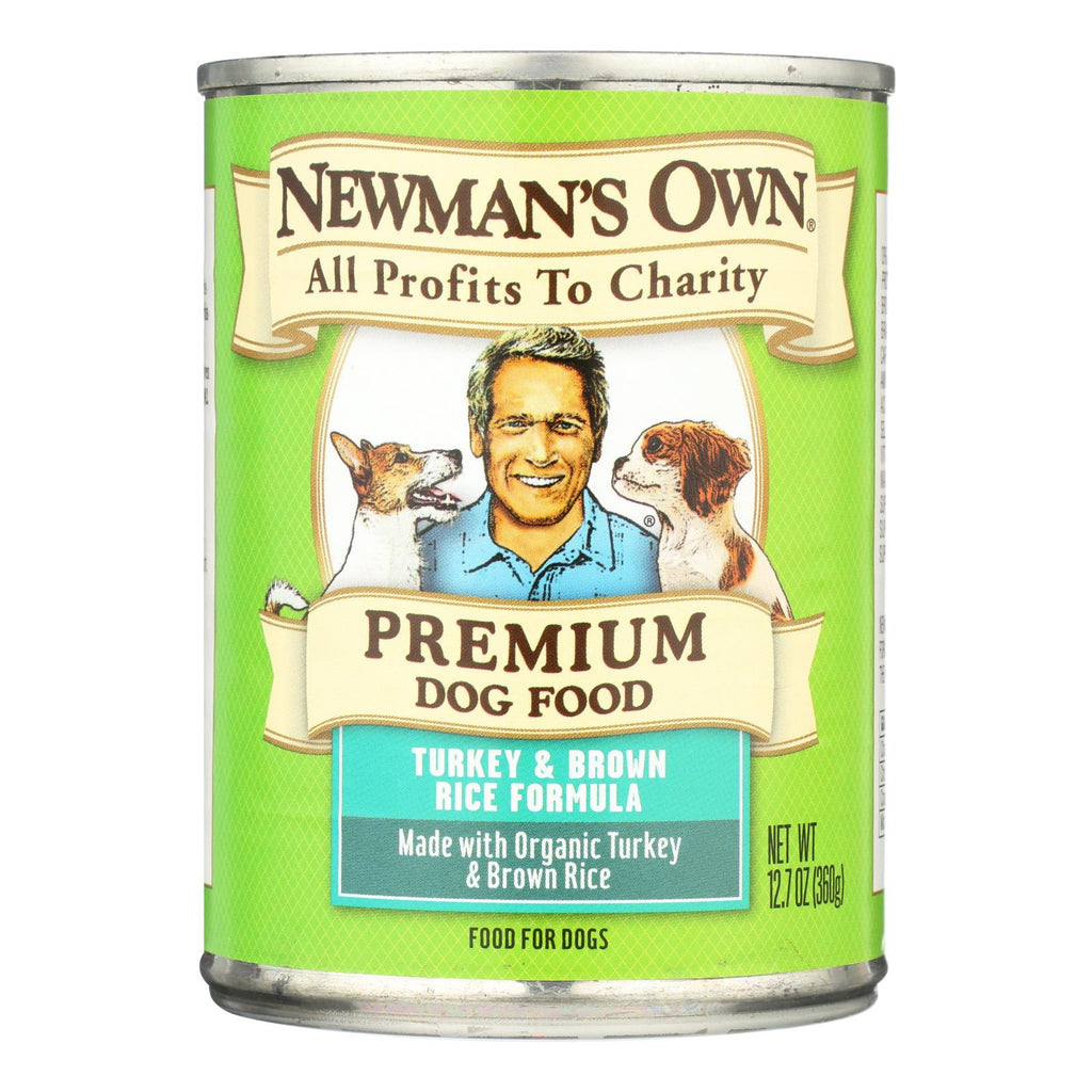 Newman's Own Organics Premium Turkey And Brown Rice - Case Of 12 - 12.7 Oz. - Lakehouse Foods