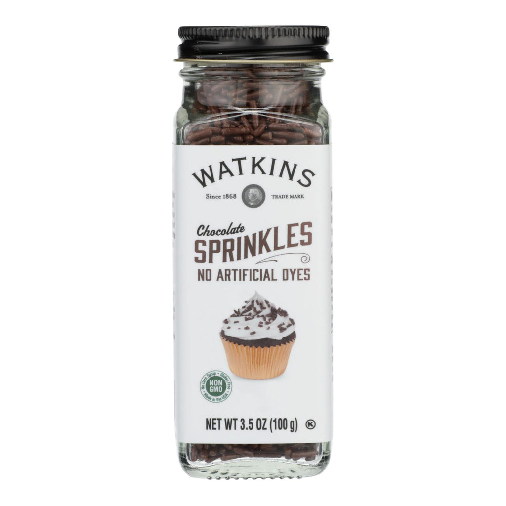 Watkins - Decorating Sprinkle Choc - Cs Of 3-3.5 Oz - Lakehouse Foods