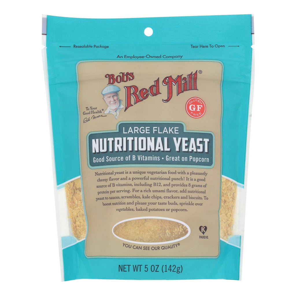 Bob's Red Mill - Yeast Nutritional Lg Flke - Case Of 4-5 Oz - Lakehouse Foods