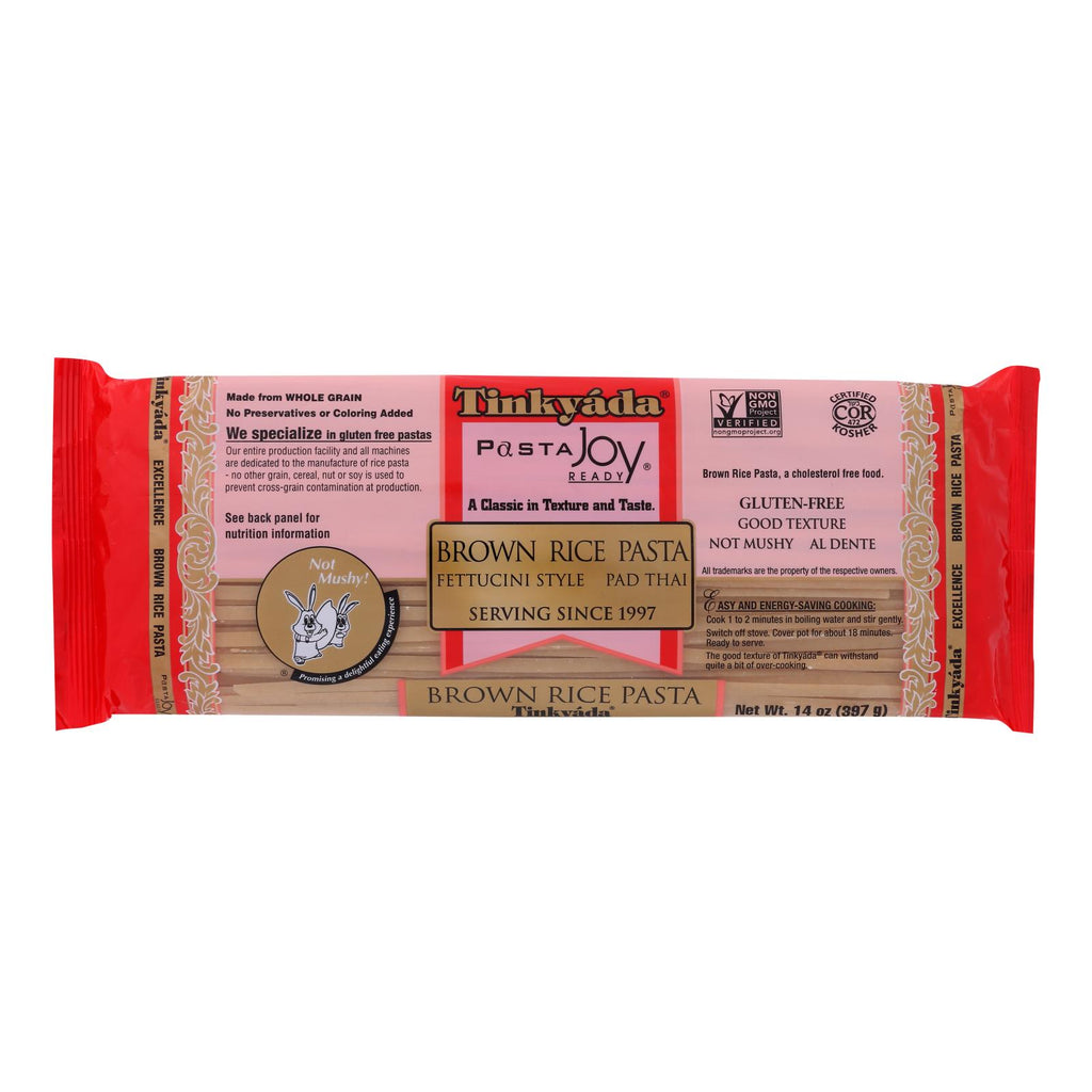 Tinkyada Brown Rice Pasta - Fettuccini - Case Of 12 - 14 Oz - Lakehouse Foods