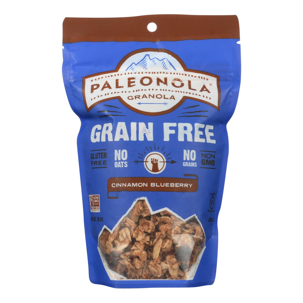 Paleonola® Cinnamon Blueberry Grain Free Granola, Cinnamon Blueberry - Case Of 6 - 10 Oz - Lakehouse Foods