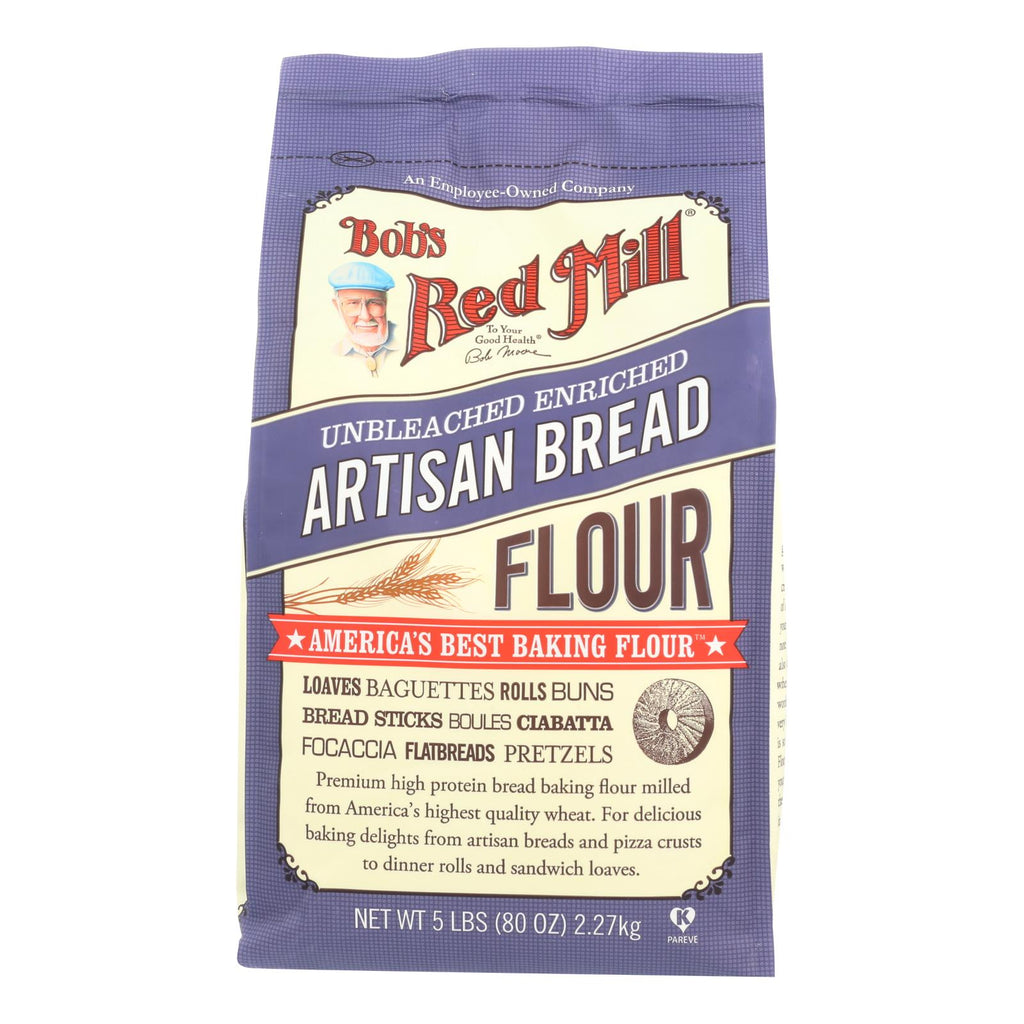 Bob's Red Mill - Artisan Bread Flour - 5 Lb - Case Of 4 - Lakehouse Foods