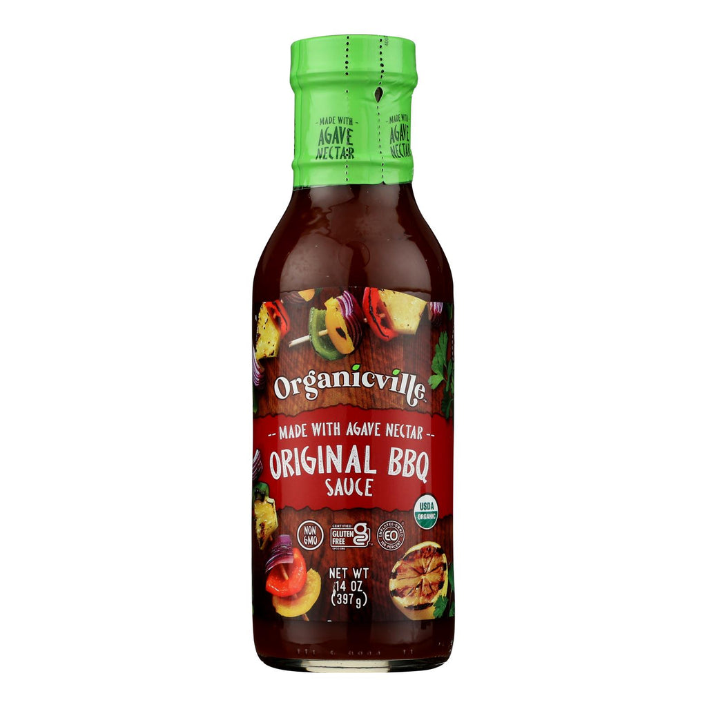 Organicville - Bbq Sauce Original Gluten Free - Case Of 6-14 Oz - Lakehouse Foods