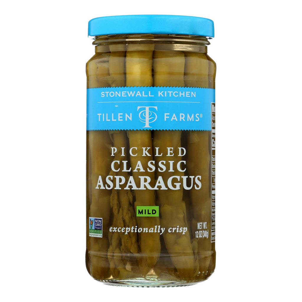 Tillen Farms Asparagus - Pickled - Crispy - 12 Oz - Case Of 6 - Lakehouse Foods