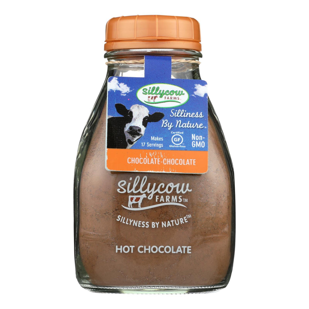 Sillycow Farms Hot Chocolate - Double Chocolate - Case Of 6 - 16.9 Oz. - Lakehouse Foods