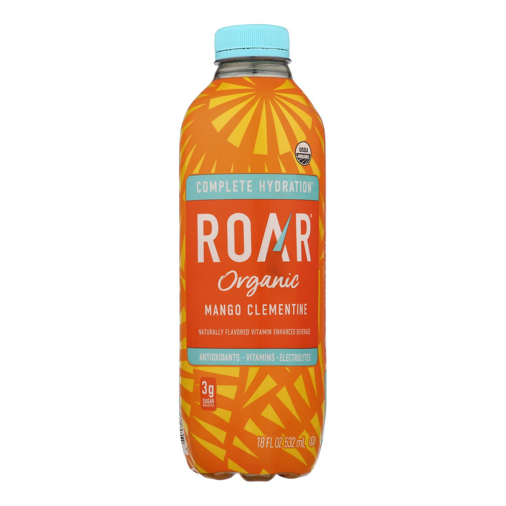 Roar Organic - Water Mango Cleminine - Case Of 12-18 Fz - Lakehouse Foods