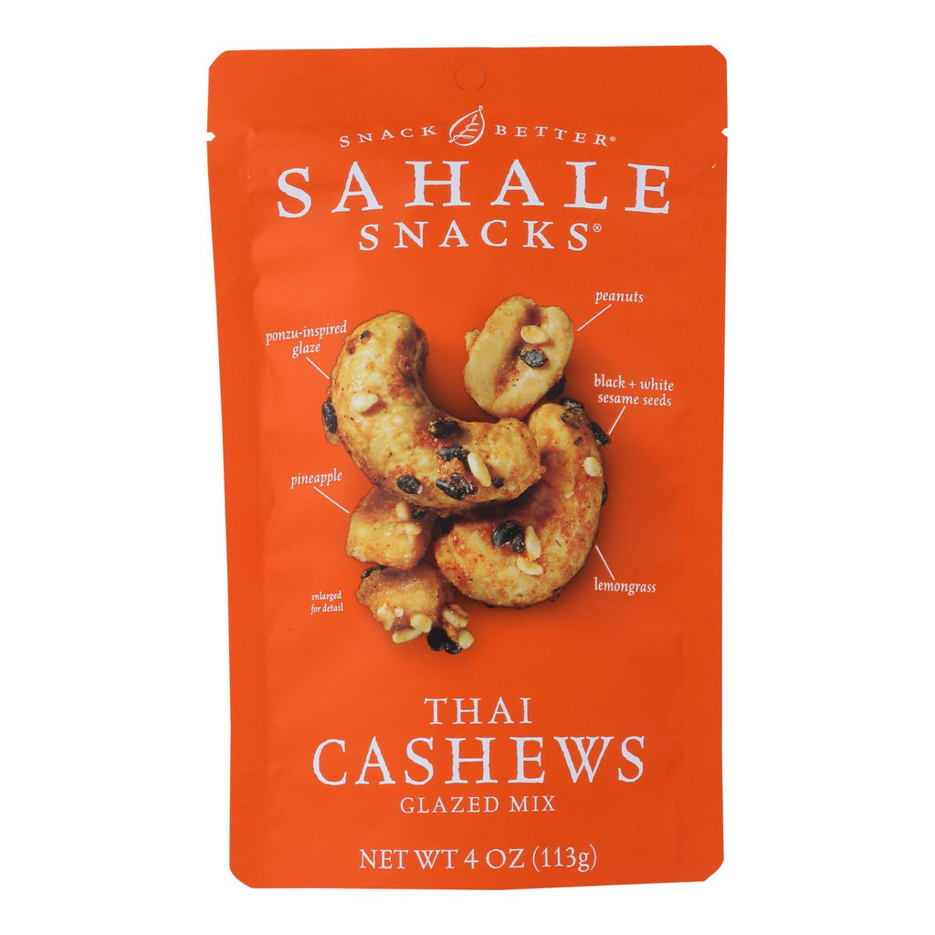 Sahale Snacks Cashews - Thai - Case Of 6 - 4 Oz. - Lakehouse Foods