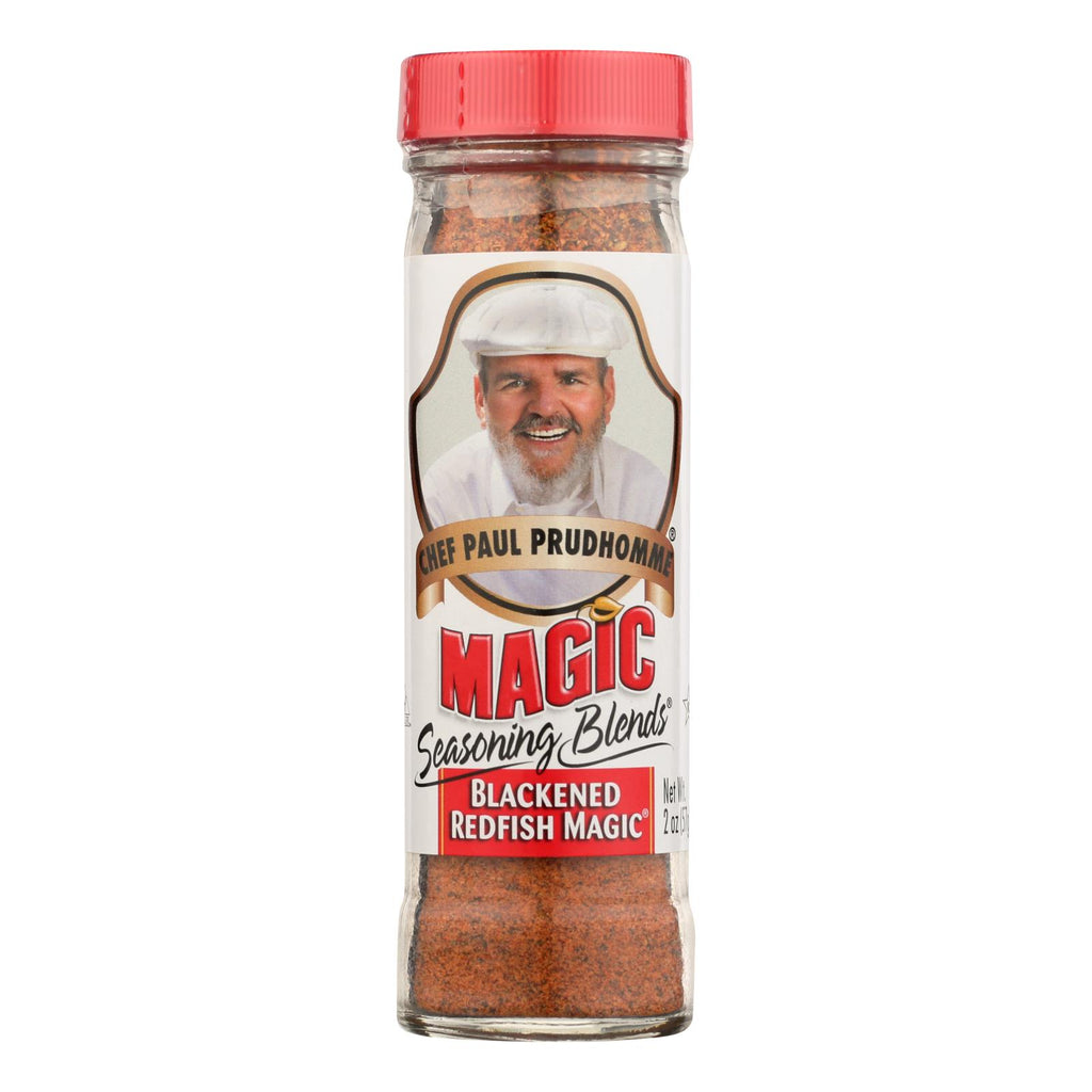 Magic Seasonings Chef Paul Prudhommes Magic Seasoning Blends - Blackened Redfish Magic - 2 Oz - Case Of 6 - Lakehouse Foods