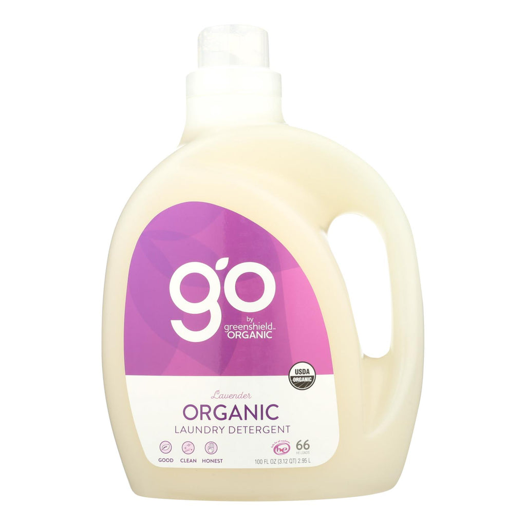 Green Shield Organic Laundry Detergent - Lavender - Case Of 2 - 100 Fl Oz. - Lakehouse Foods