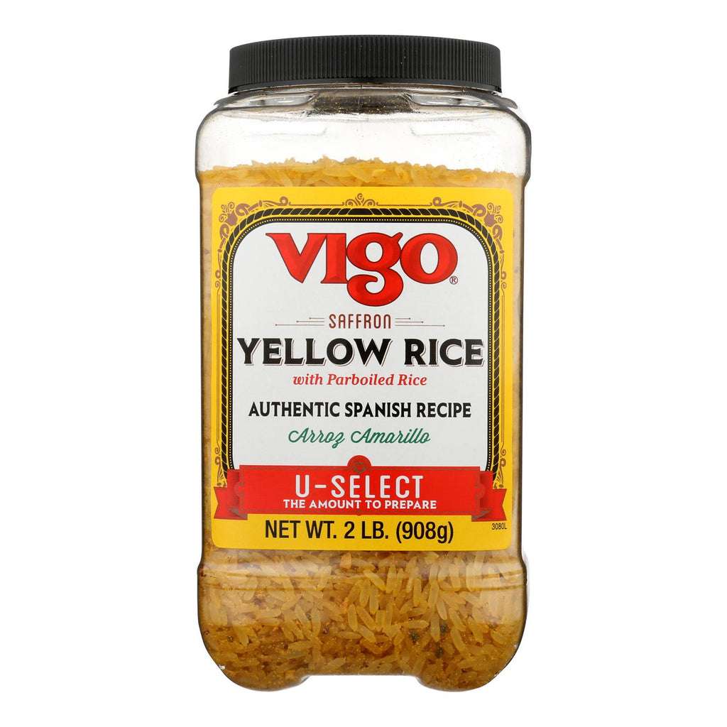 Vigo Yellow Rice - U-selct - Case Of 4 - 2 Lb. - Lakehouse Foods