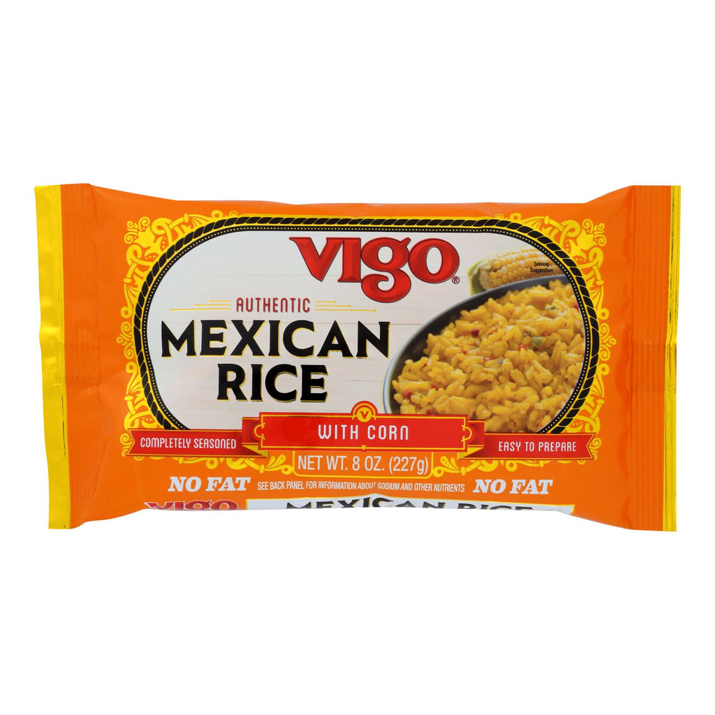 Vigo Mexican Rice - Case Of 12 - 8 Oz. - Lakehouse Foods