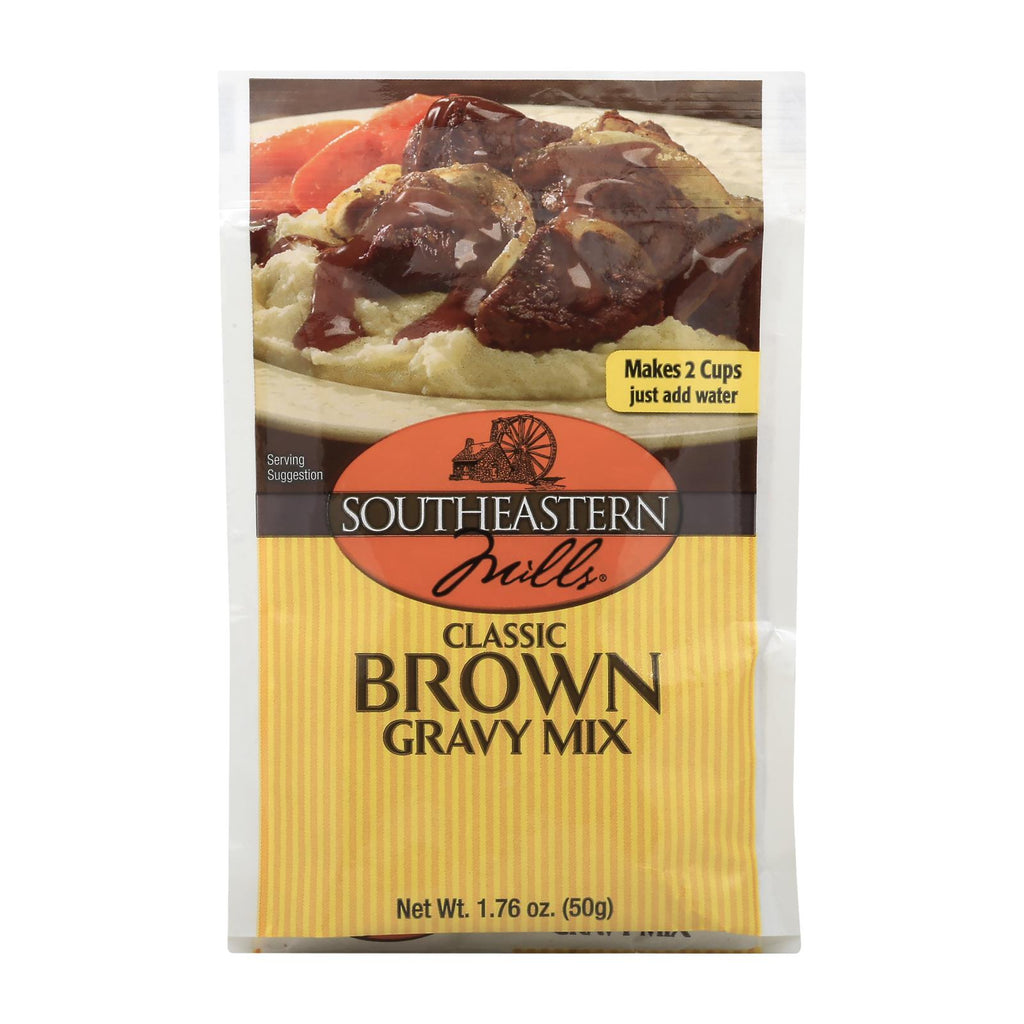 Southeastern Mills Gravy - Brown - Case Of 24 - 1.76 Oz - Lakehouse Foods