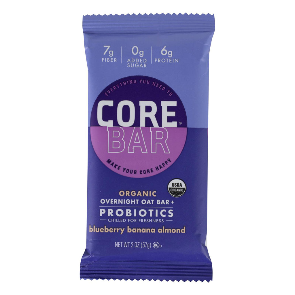 Core Foods - Bar Probiotic Blubry - Case Of 8 - 2 Oz - Lakehouse Foods