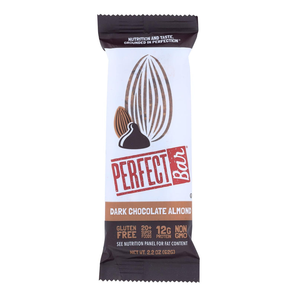 Perfect Bar Dark Chocolate Almond  - Case Of 8 - 2.2 Oz - Lakehouse Foods
