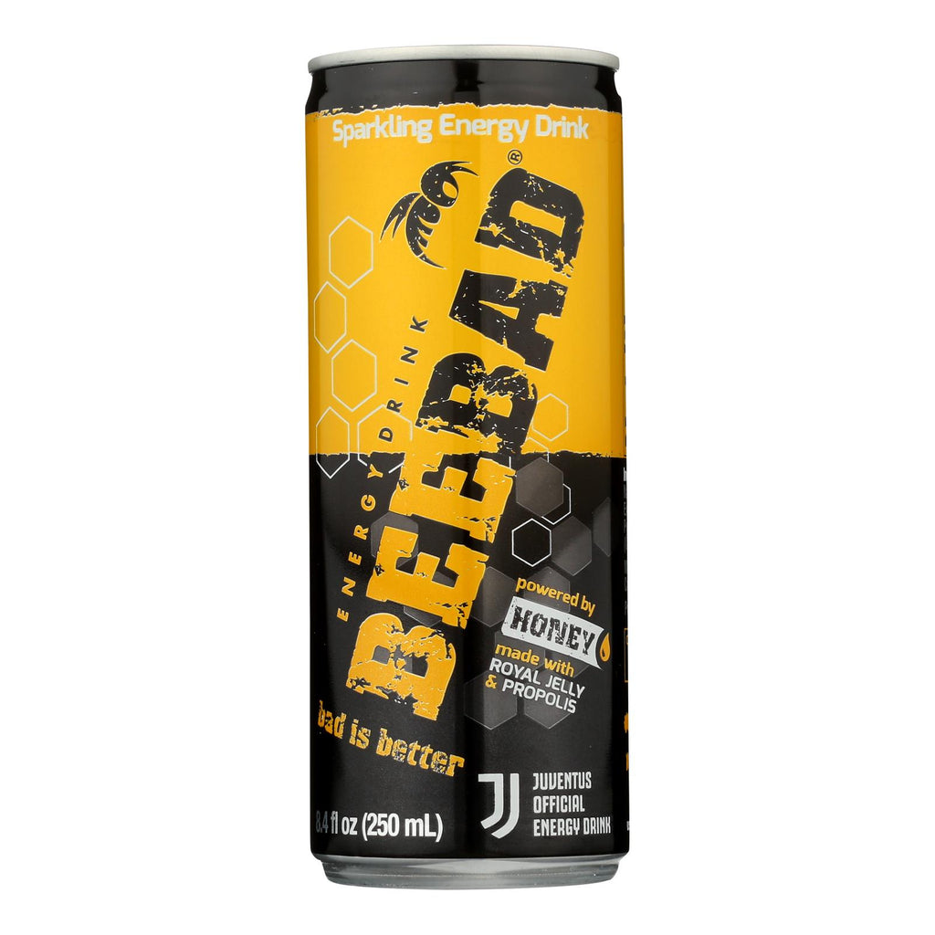 Bee Bad - Energy Drink Single W-hny - Case Of 12-8.4 Fz - Lakehouse Foods