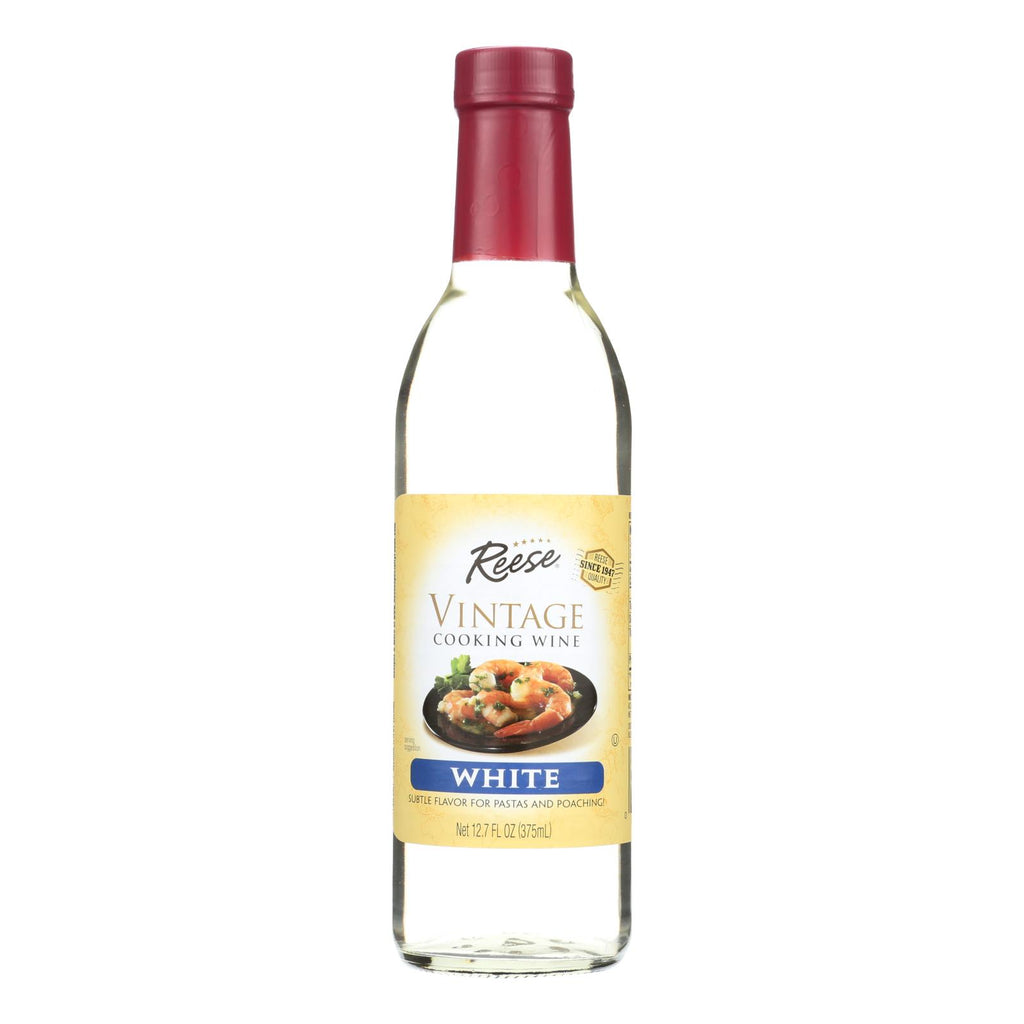 Reese Cooking Wine - White - Case Of 6 - 12.7 Fl Oz. - Lakehouse Foods