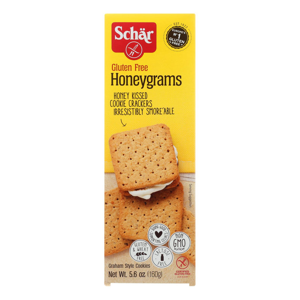 Schar - Crackers Honeygrams Gluten Free - Case Of 6-5.6 Oz - Lakehouse Foods