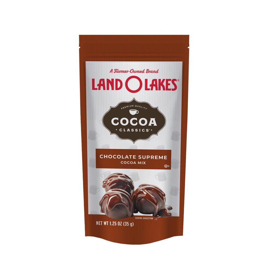 Land O Lakes Cocoa Classic Mix - Hot Cocoa - 1.25 Oz - Case Of 12 - Lakehouse Foods