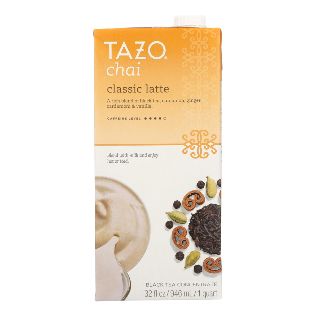 Tazo Tea Chai Concentrate - Case Of 6 - 32 Fl Oz - Lakehouse Foods