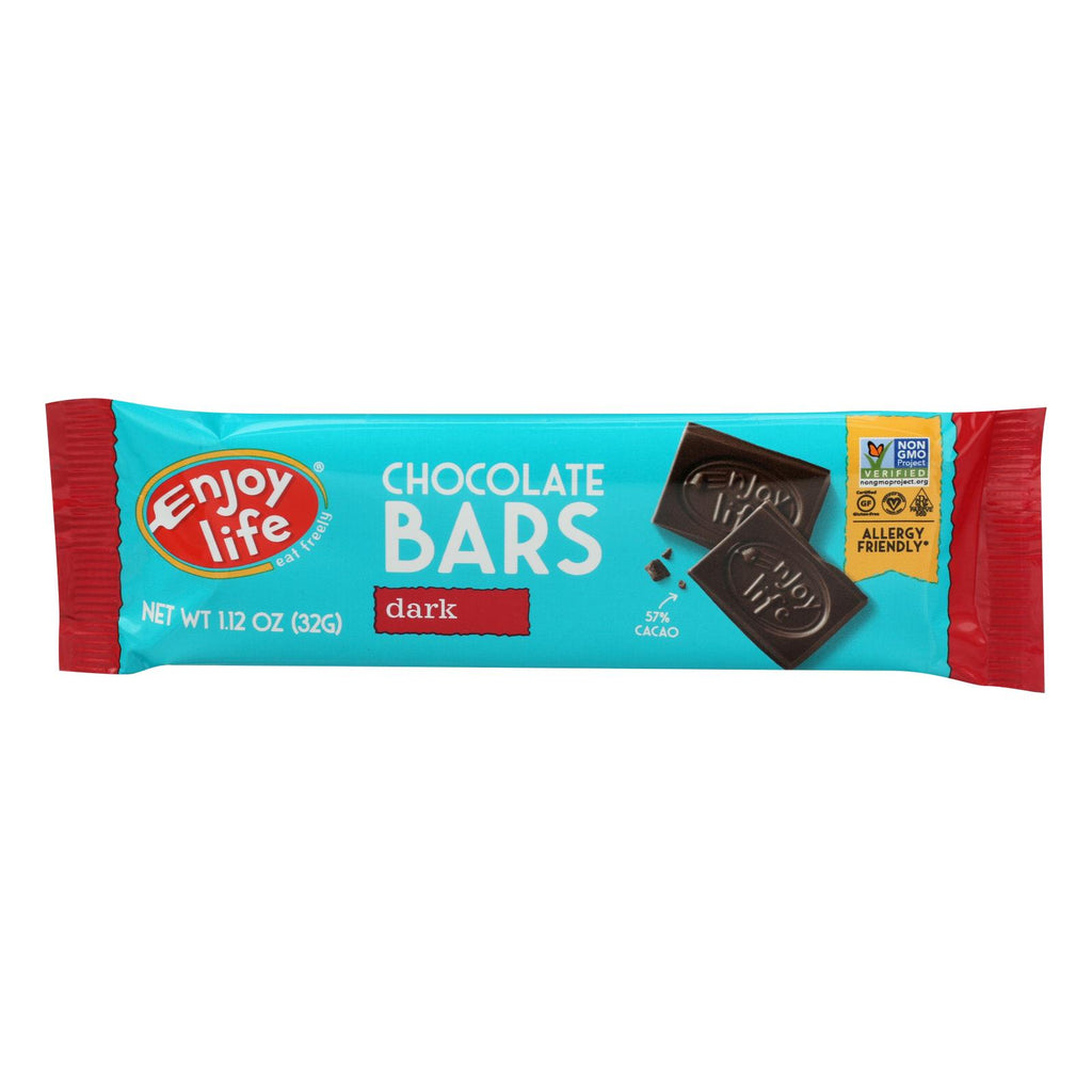 Enjoy Life - Chocolate Bar - Boom Choco Boom - Dark Chocolate - Dairy Free - 1.12 Oz - Case Of 24 - Lakehouse Foods