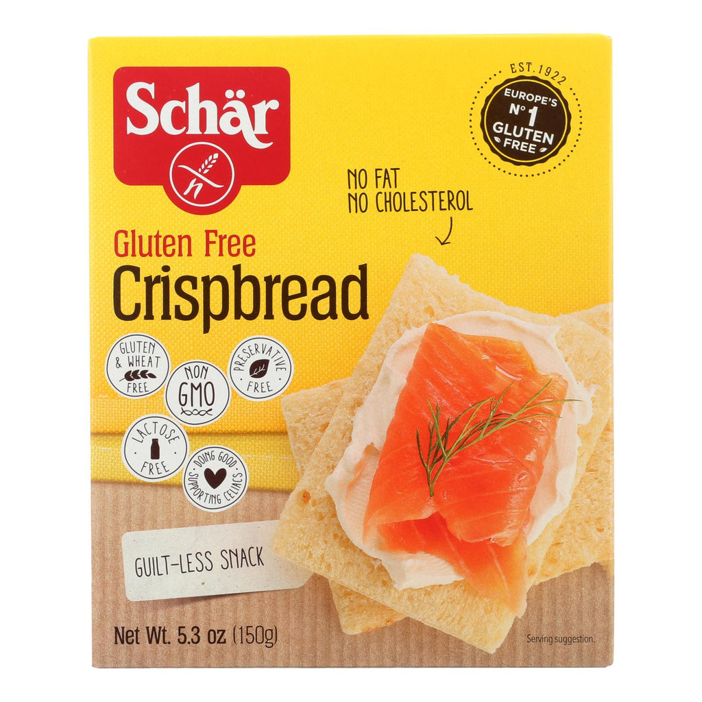 Schar - Crispbread Gluten Free - Case Of 6-5.3 Oz - Lakehouse Foods