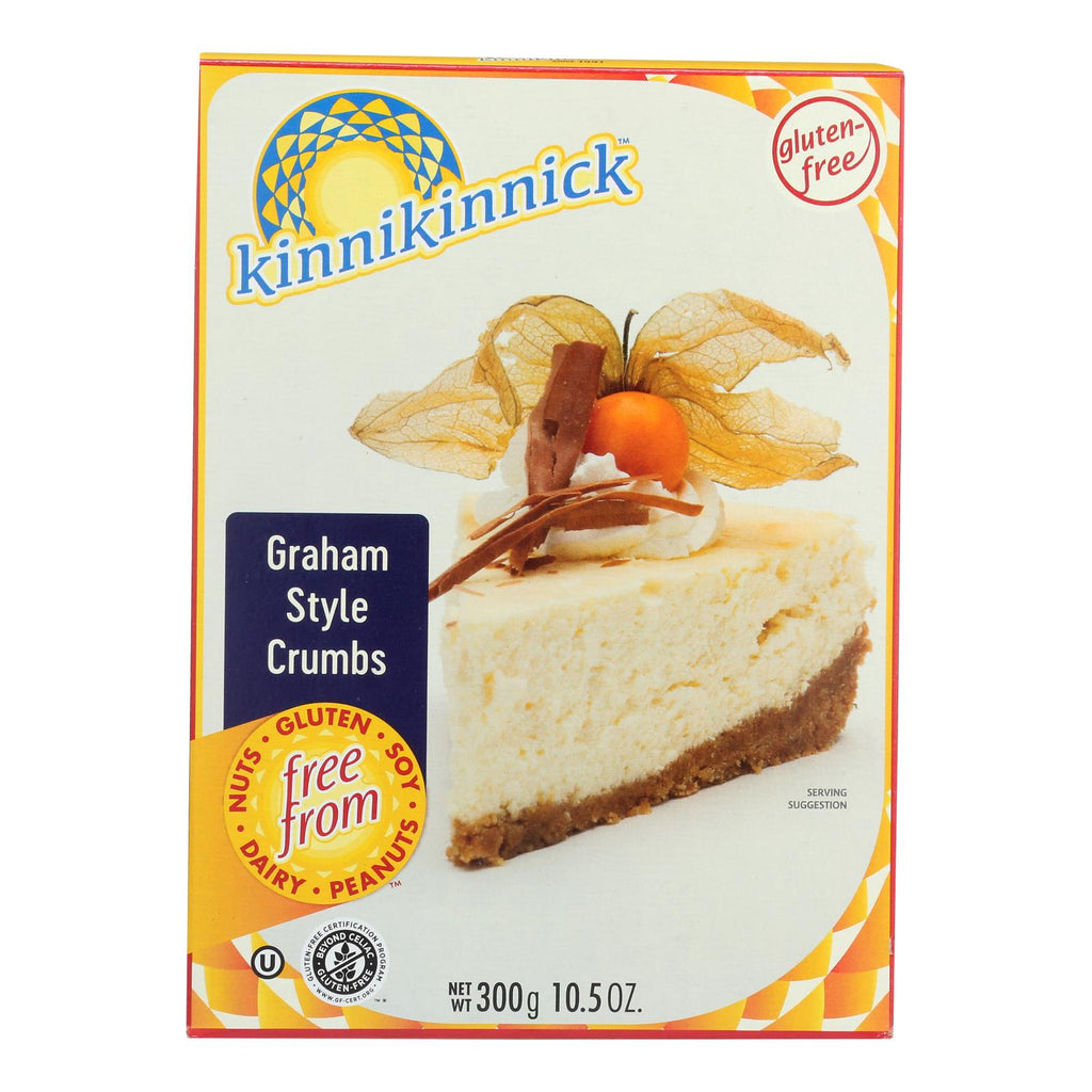 Kinnikinnick Graham Style Crumbs - Case Of 6 - 10.5 Oz. - Lakehouse Foods