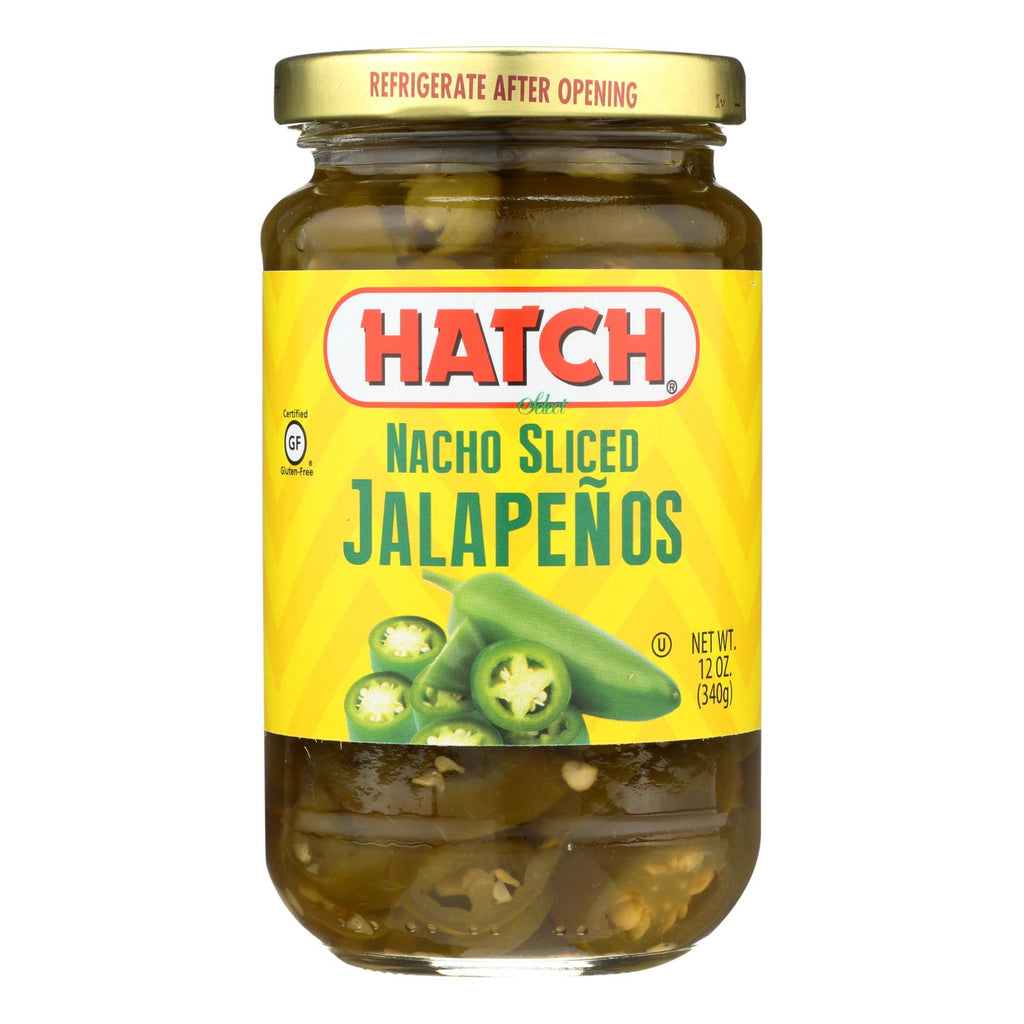 Hatch Chili Jalapenos - Nacho Sliced - Case Of 12 - 12 Oz - Lakehouse Foods