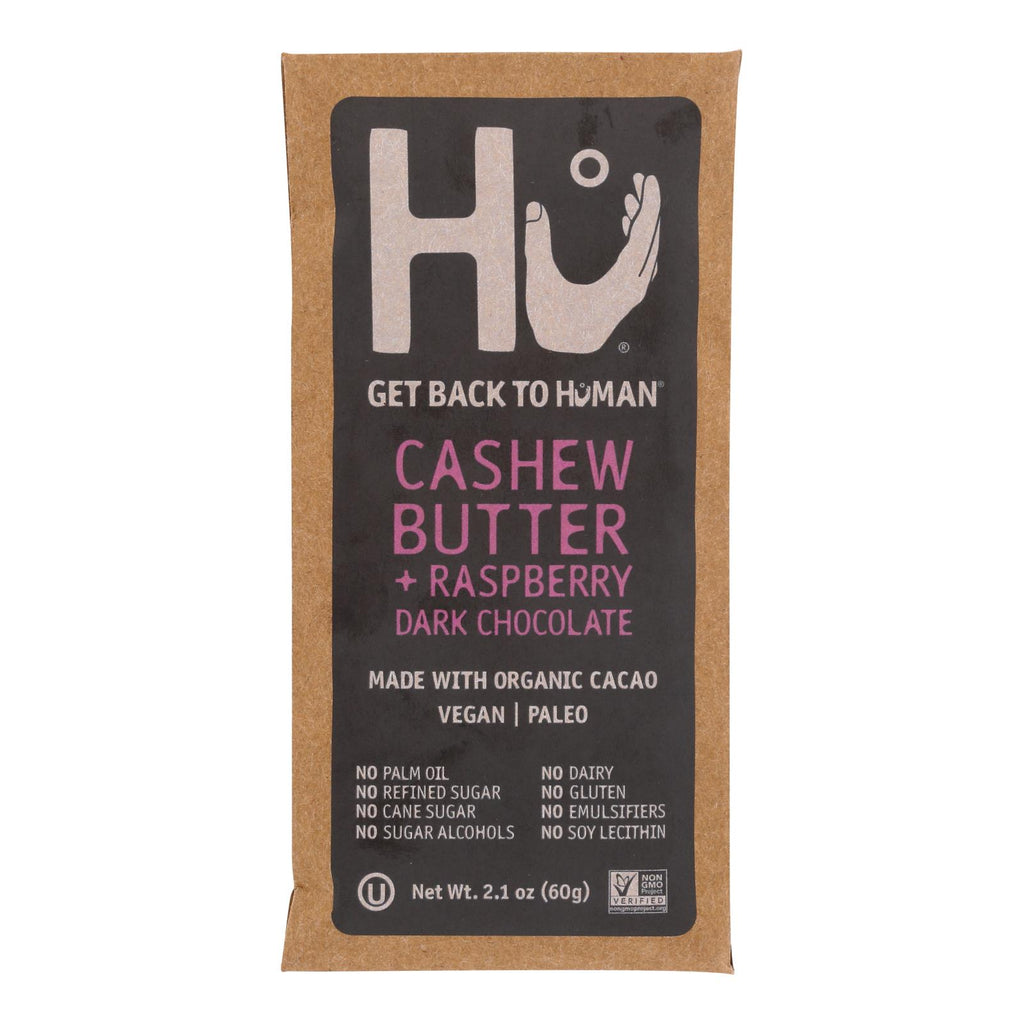 Hu - Dark Chocolate Bar Cashew Butter Ras - Case Of 12-2.1 Oz - Lakehouse Foods