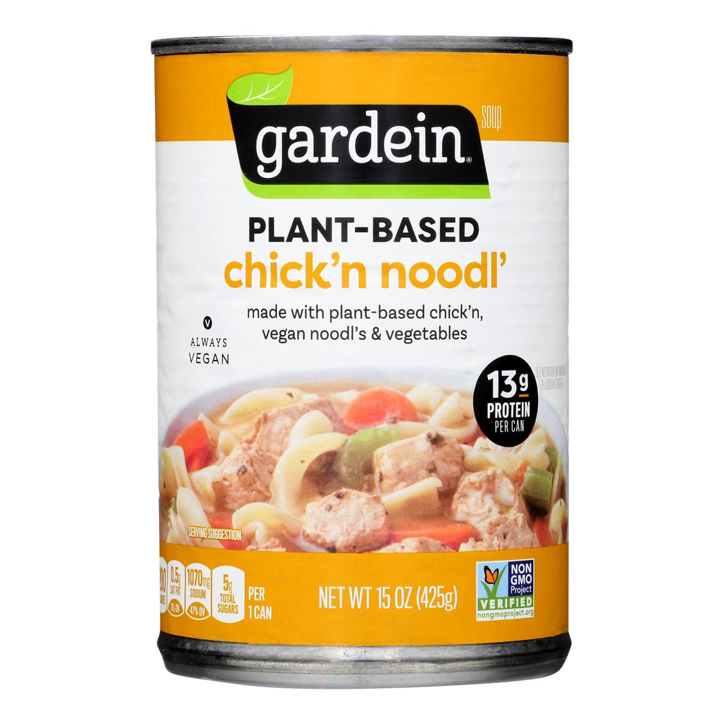 Gardein - Soup Chicken Noodle Plant-based - Case Of 12-15 Oz - Lakehouse Foods
