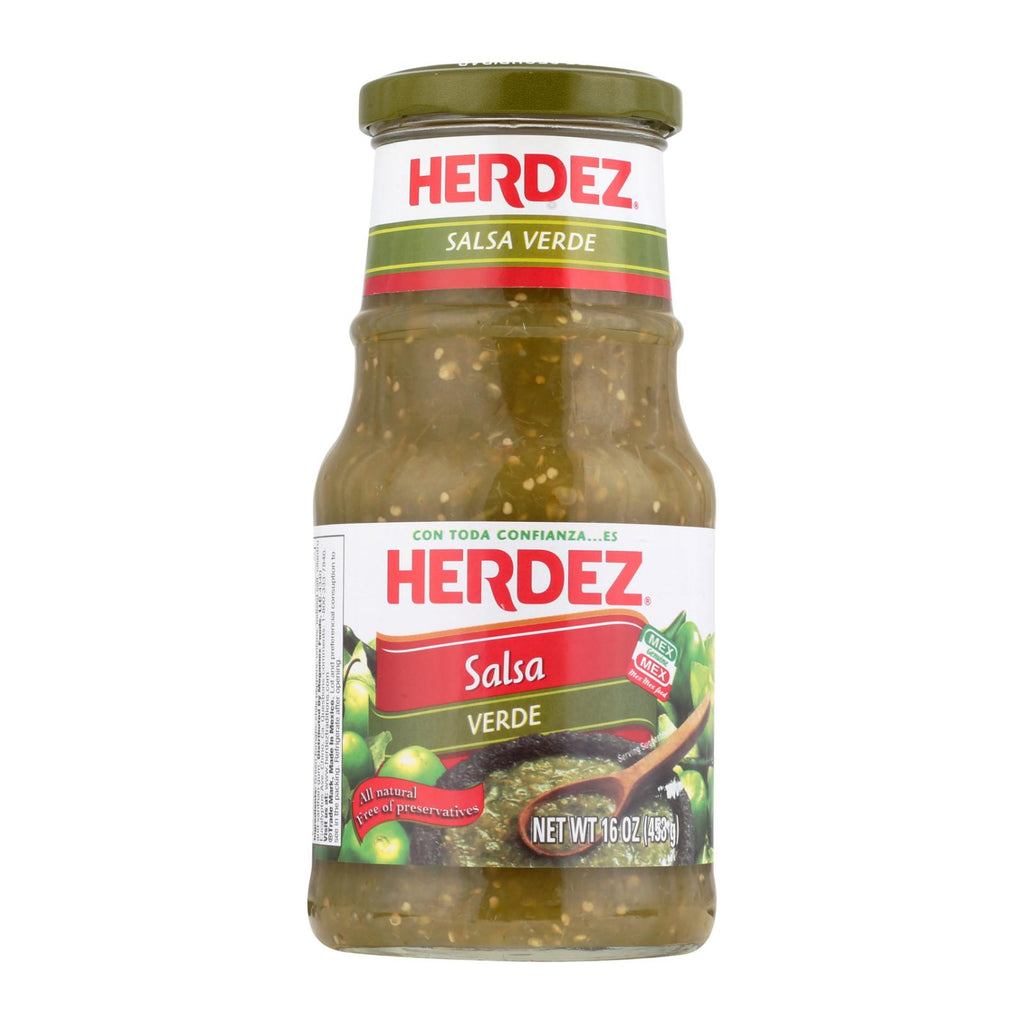 Herdez Salsa - Verde - Case Of 12 - 16 Oz. - Lakehouse Foods