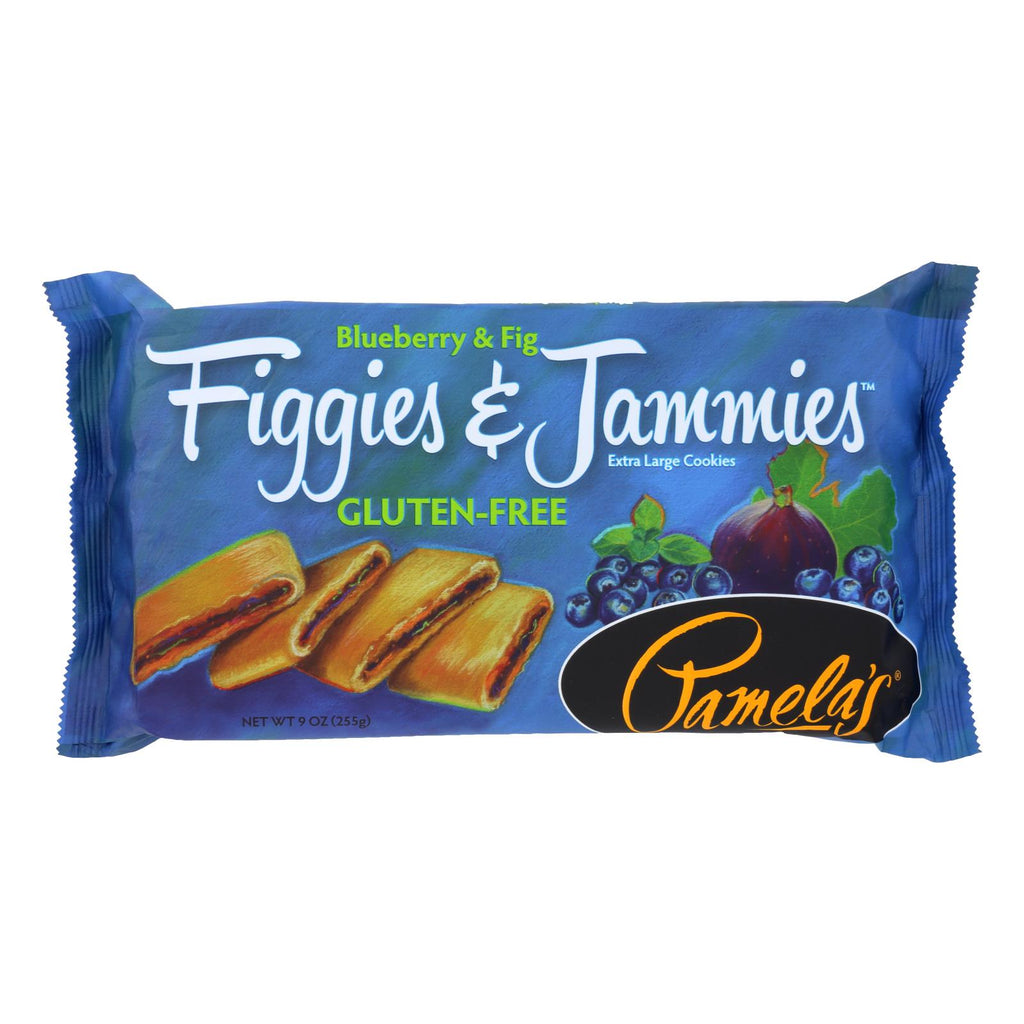 Pamela's Products - Figgies And Jammies Cookies - Blueberry And Fig - Case Of 6 - 9 Oz. - Lakehouse Foods