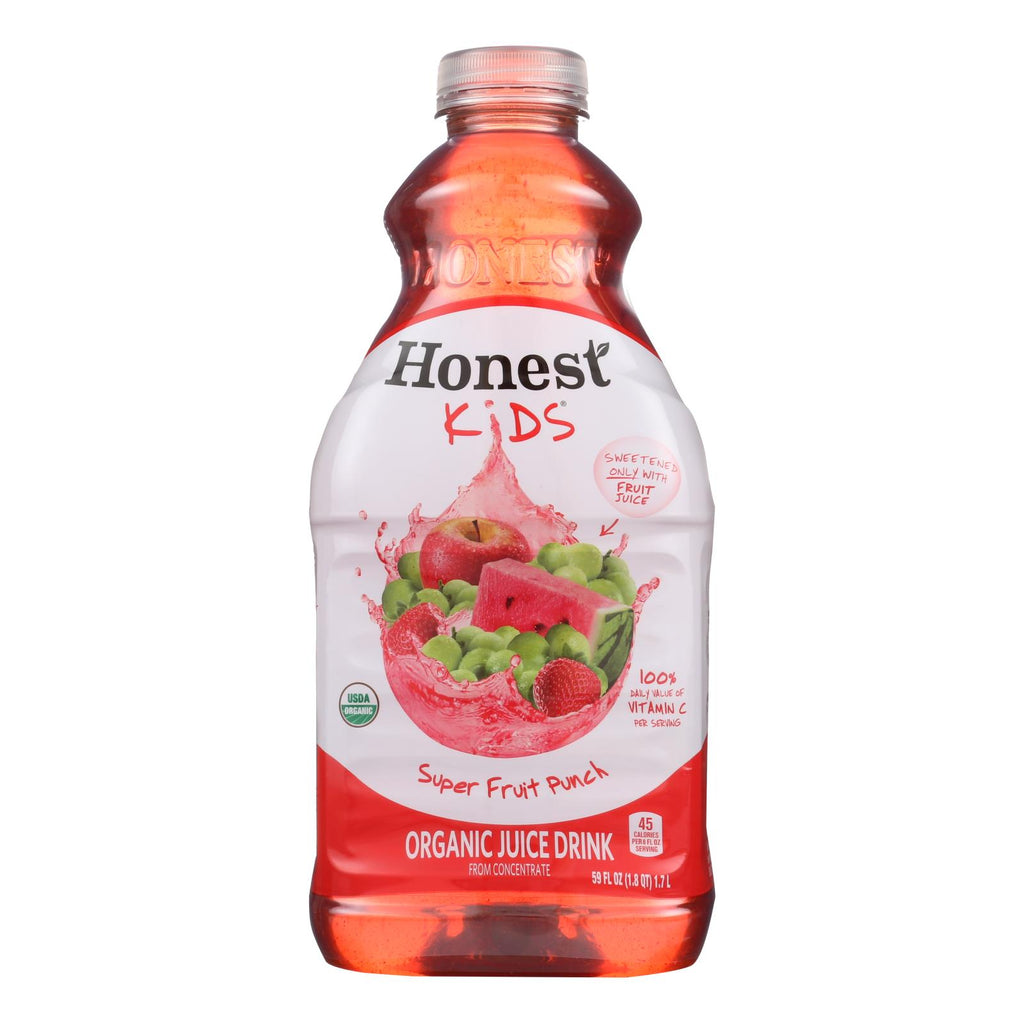 Honest Kids Honest Kids Super Fruit Punch - Fruit Punch - Case Of 8 - 59 Fl Oz. - Lakehouse Foods